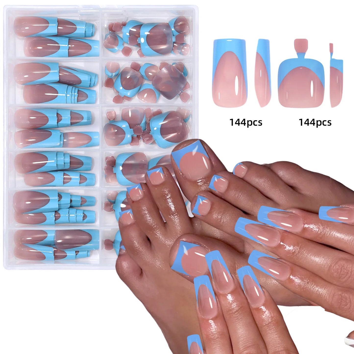 AureX™ Summer Shine Nail Set