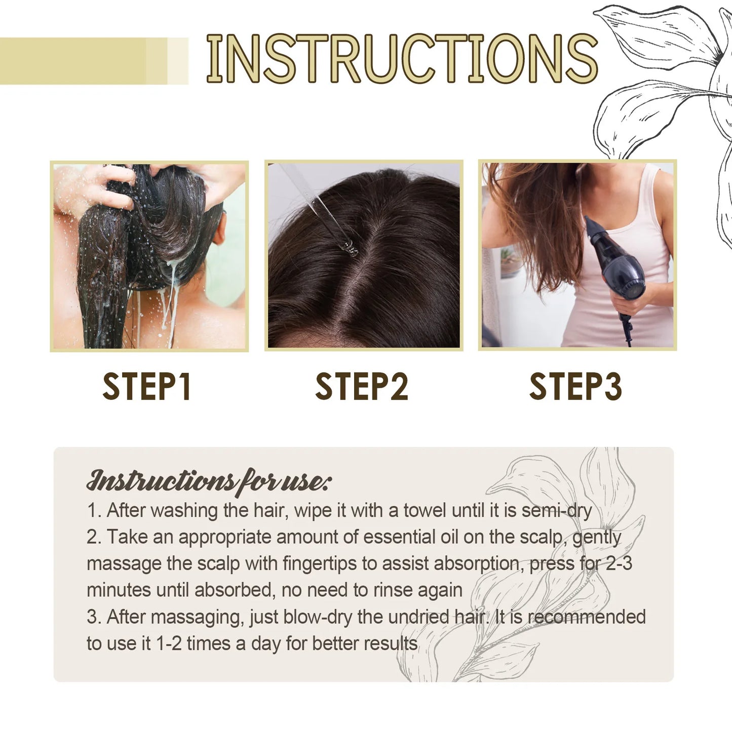 AureX™ Rosemary Hair Growth Oil