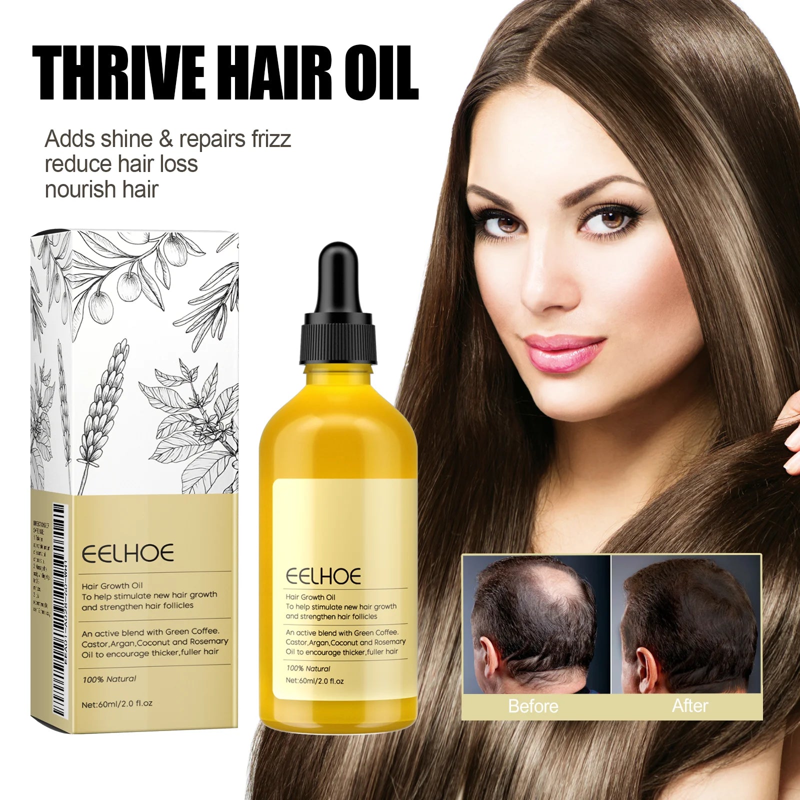 AureX™ Rosemary Hair Growth Oil