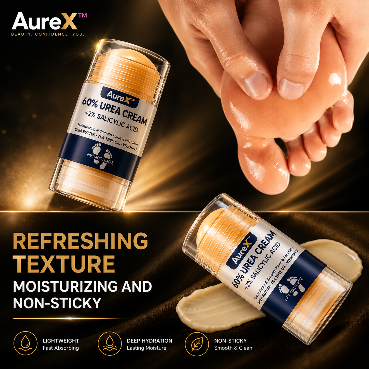 AureX™ Urea Foot Repair Stick