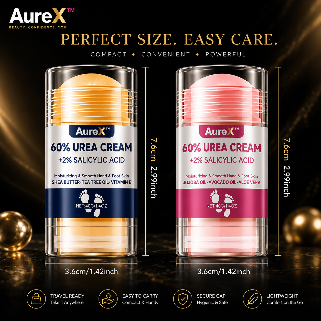 AureX™ Urea Foot Repair Stick