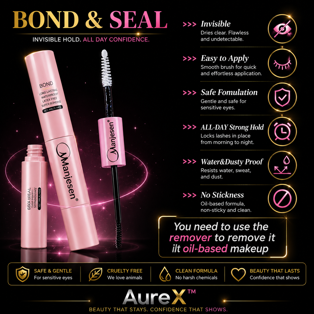 AureX™ DIY Lash Extension Kit – 200pcs