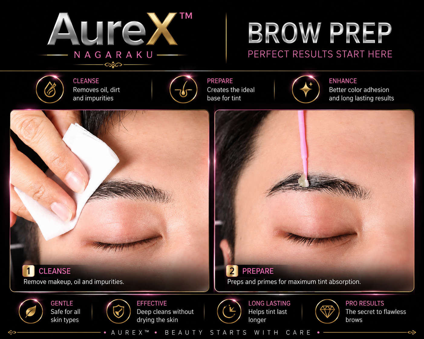 AureX™ Brow & Lash Tint Kit