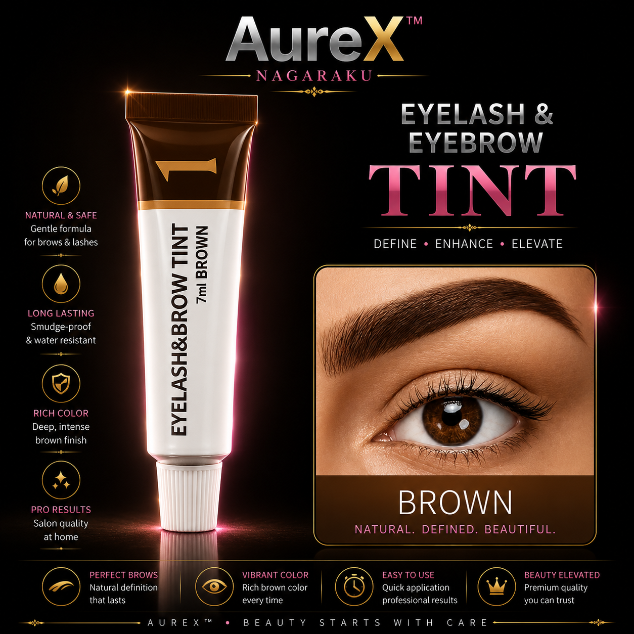 AureX™ Brow & Lash Tint Kit