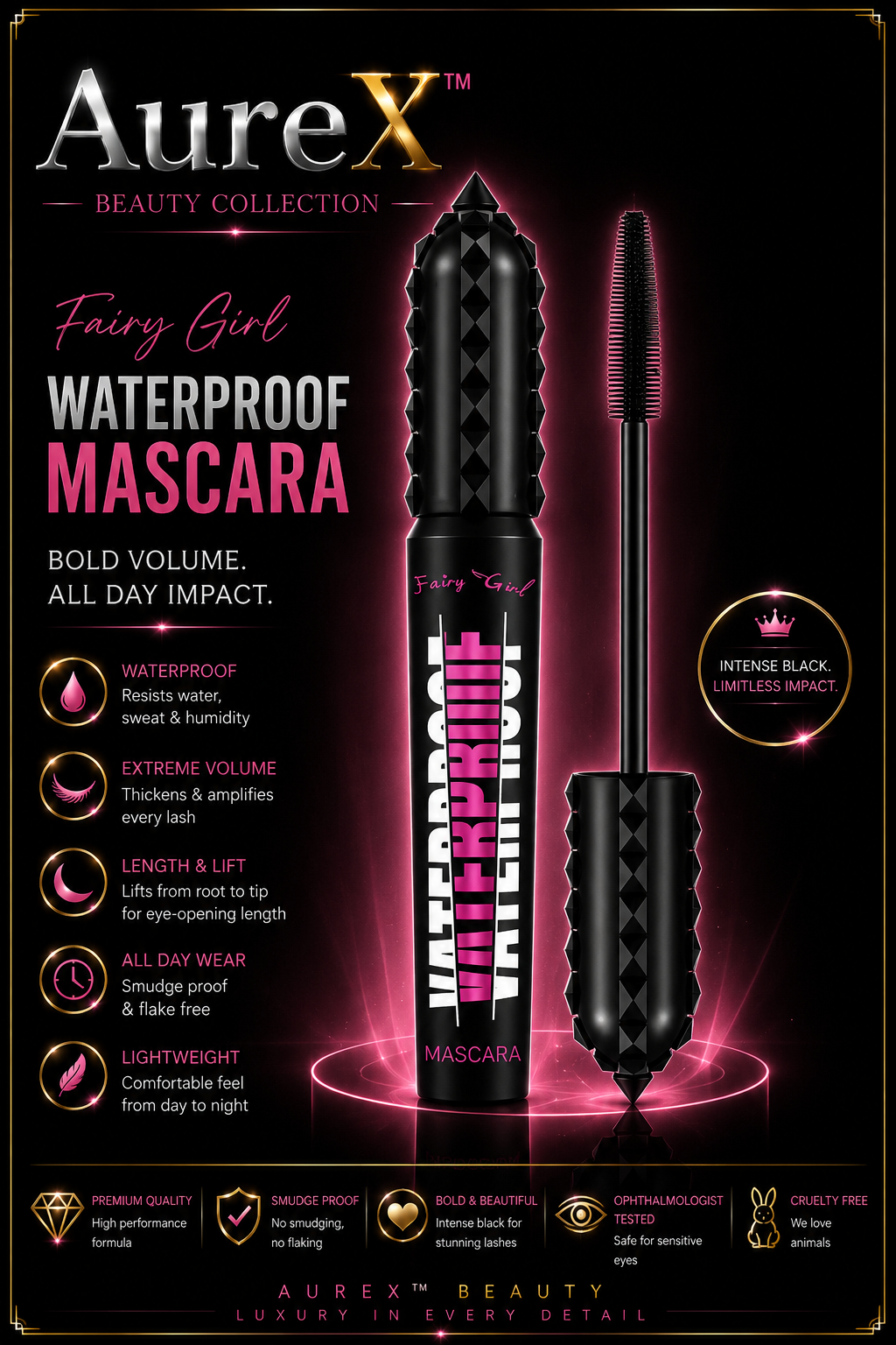 AureX™ Korean 4D Lash Mascara
