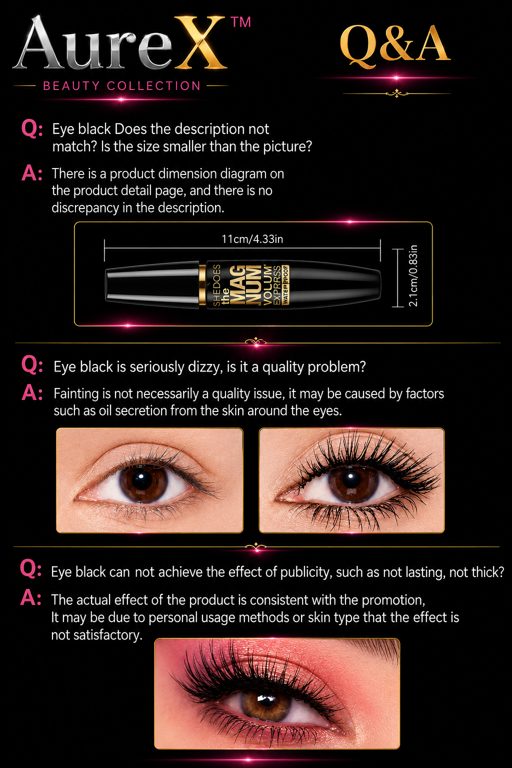 AureX™ 4D Volume Lash Mascara