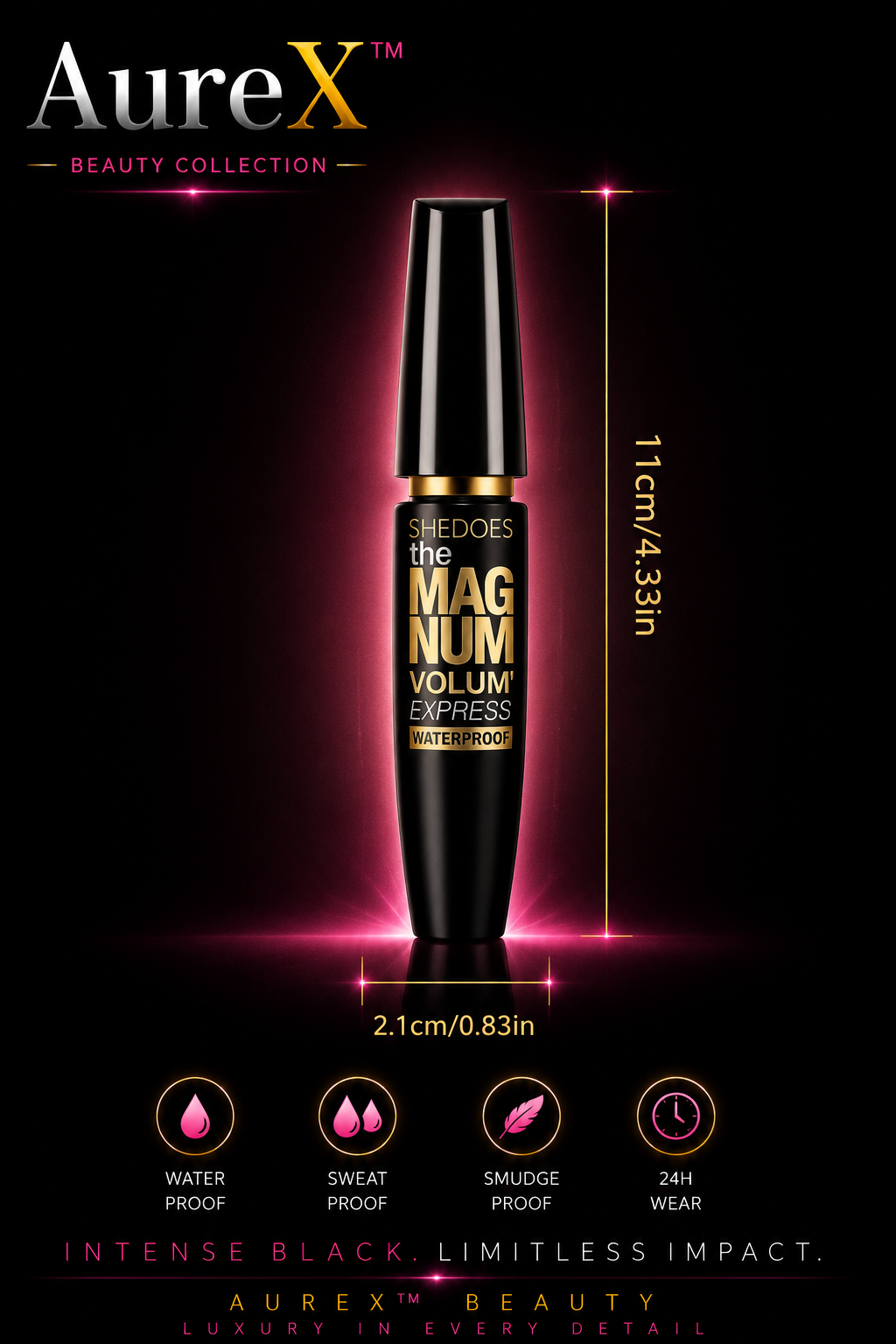 AureX™ 4D Volume Lash Mascara