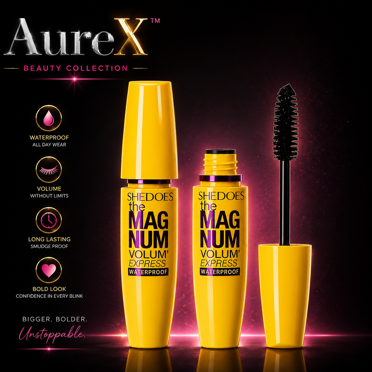 AureX™ 4D Volume Lash Mascara