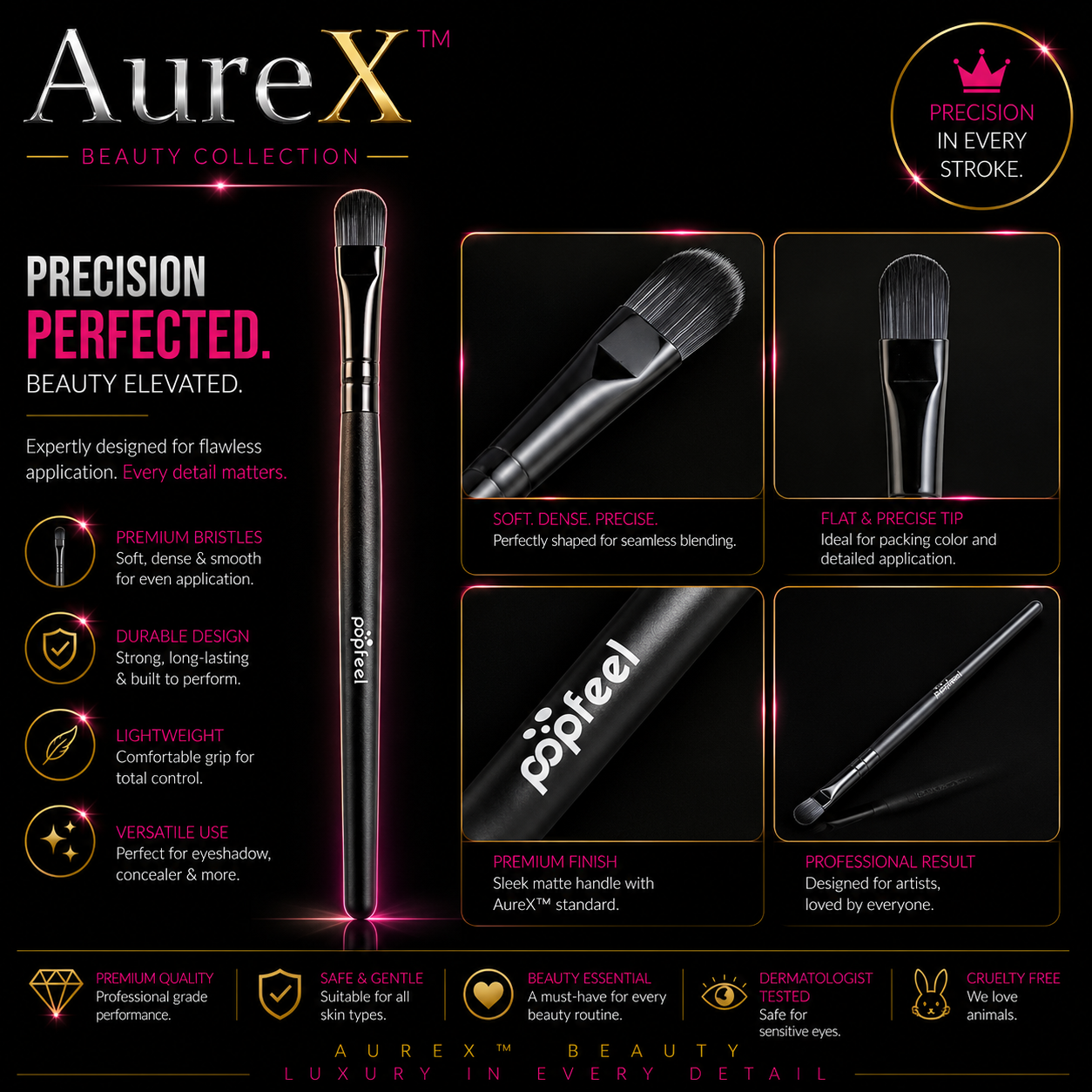 AureX™ GlamCore Eye Makeup Set