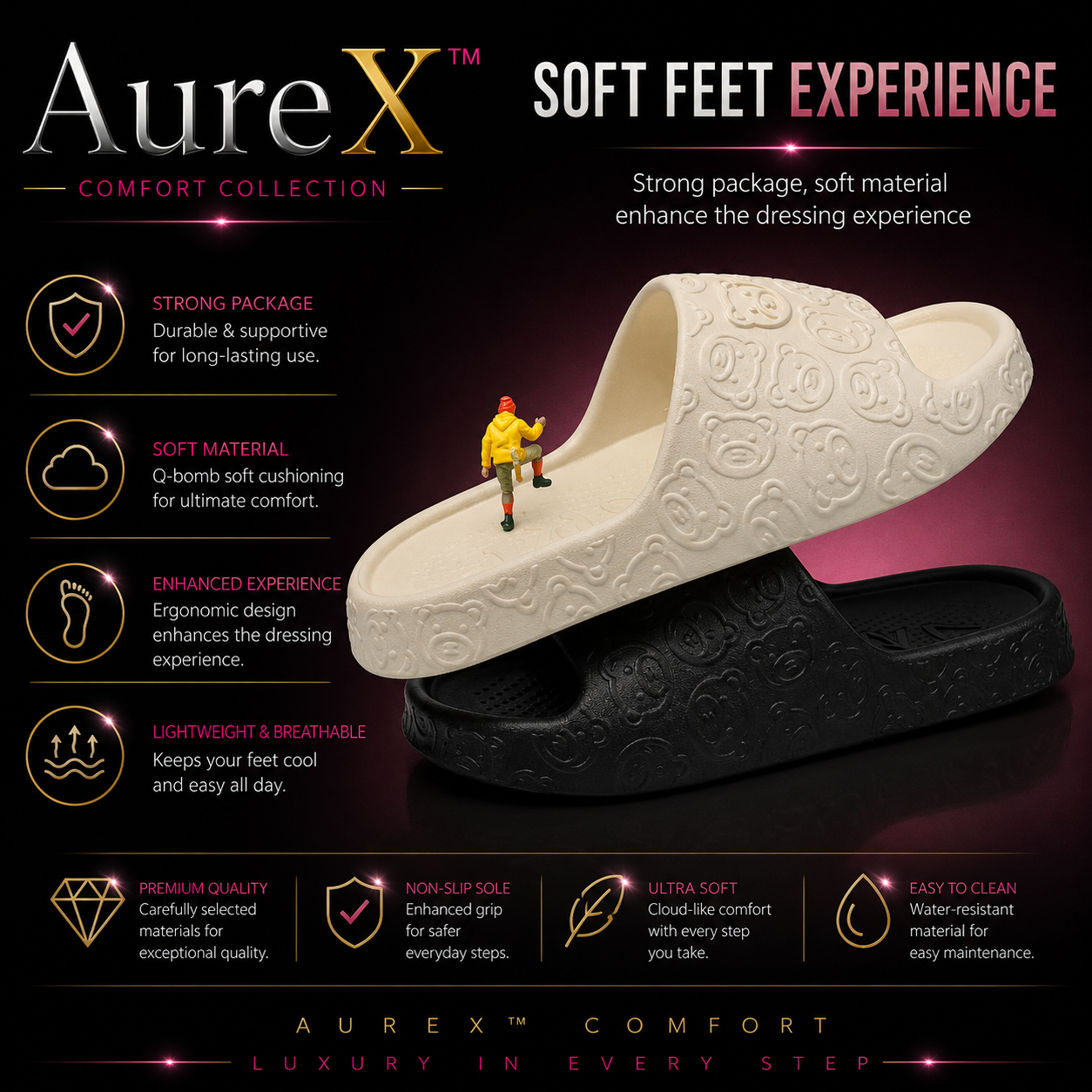 AureX™ Summer EVA Non-Slip Slippers
