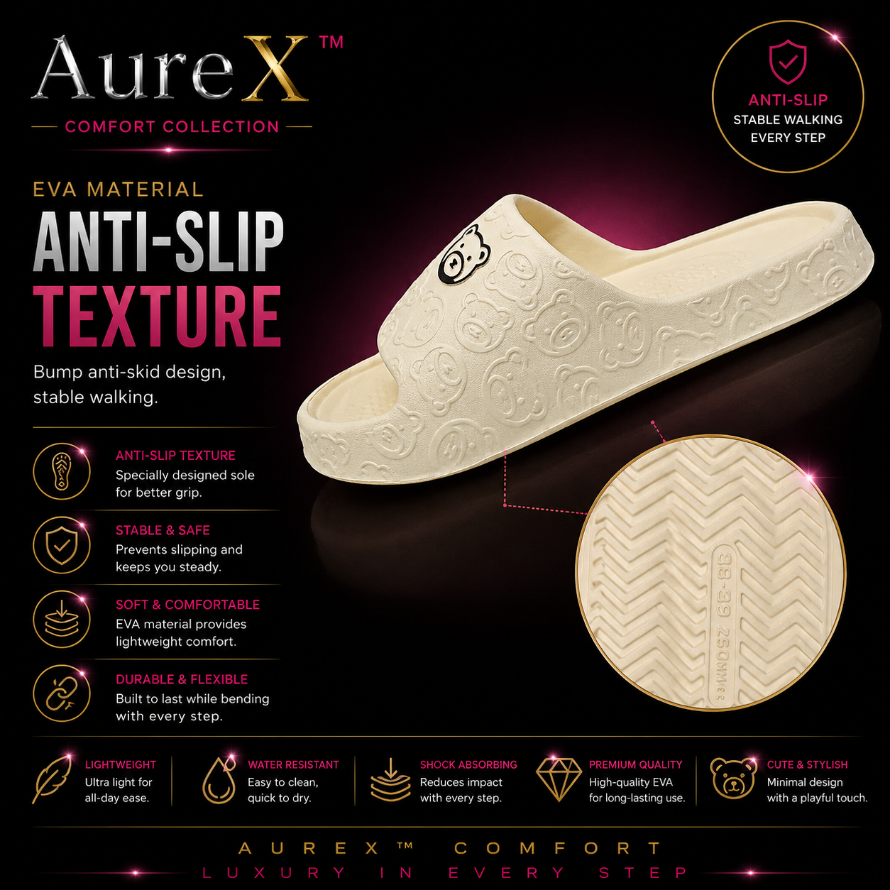 AureX™ Summer EVA Non-Slip Slippers