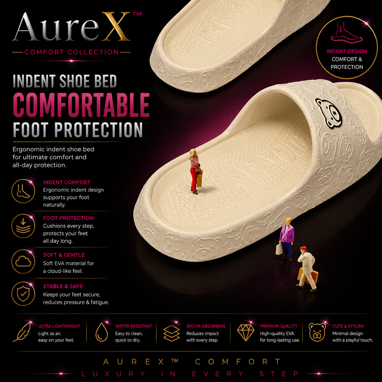 AureX™ Summer EVA Non-Slip Slippers