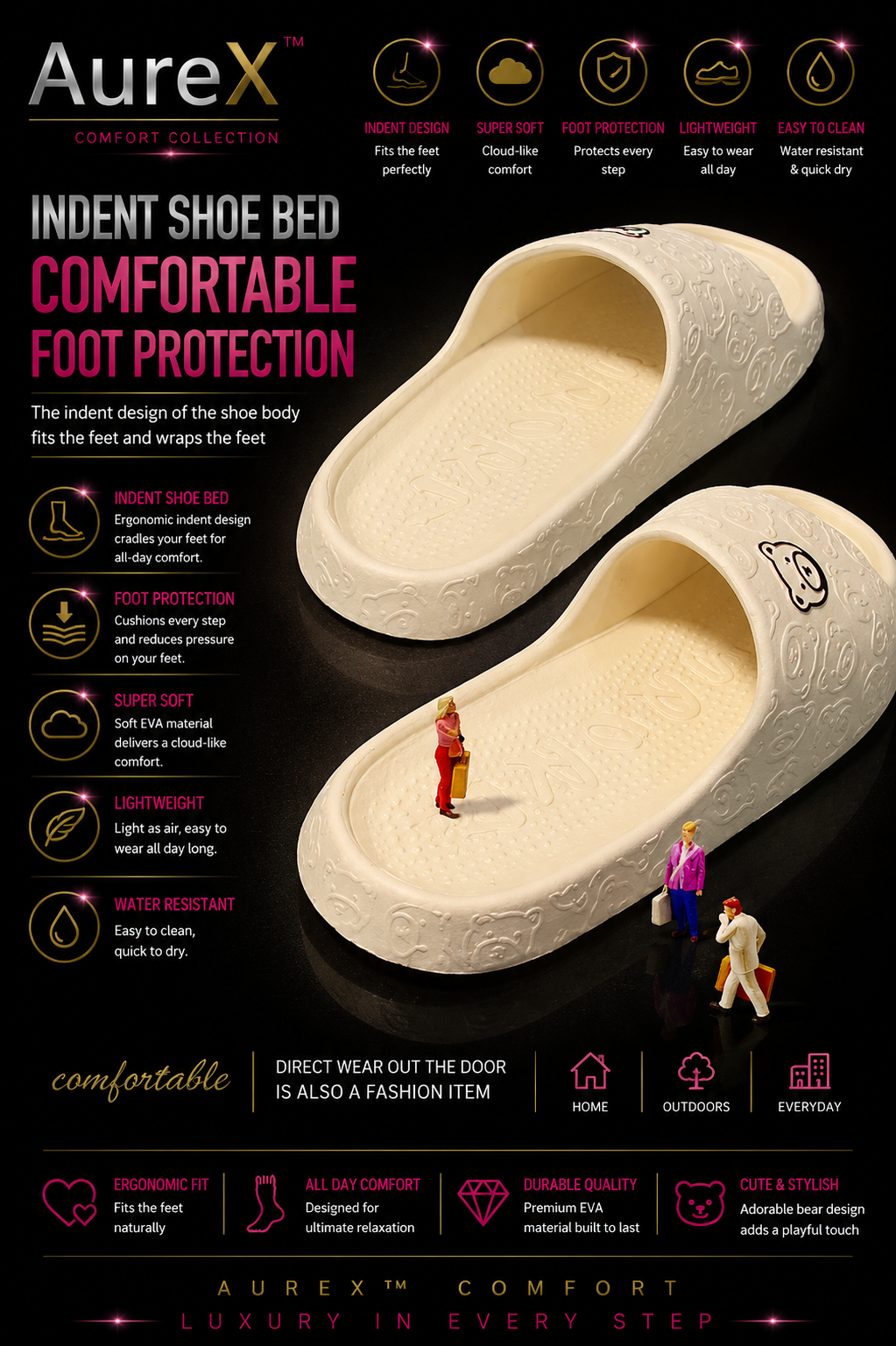 AureX™ Summer EVA Non-Slip Slippers