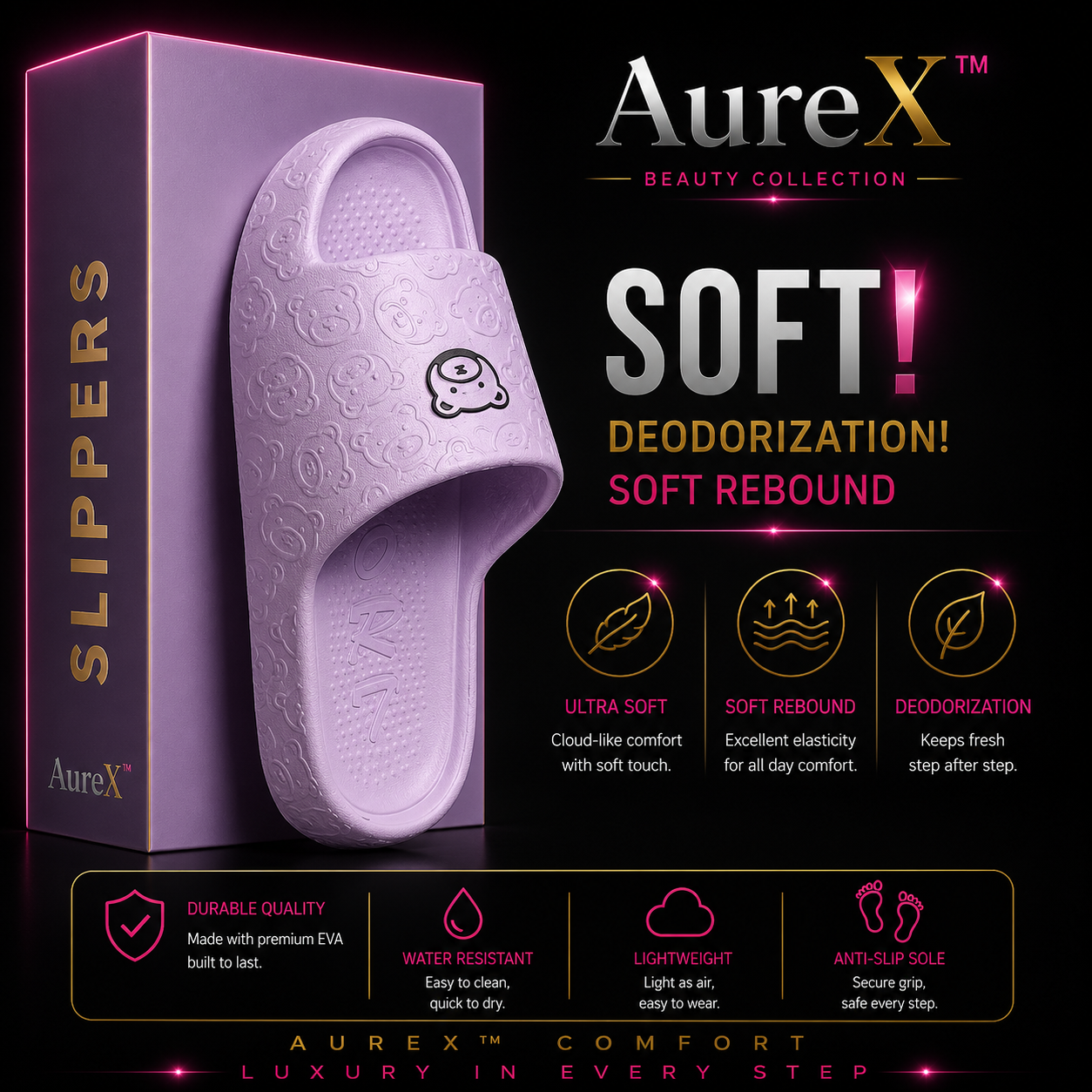 AureX™ Summer EVA Non-Slip Slippers