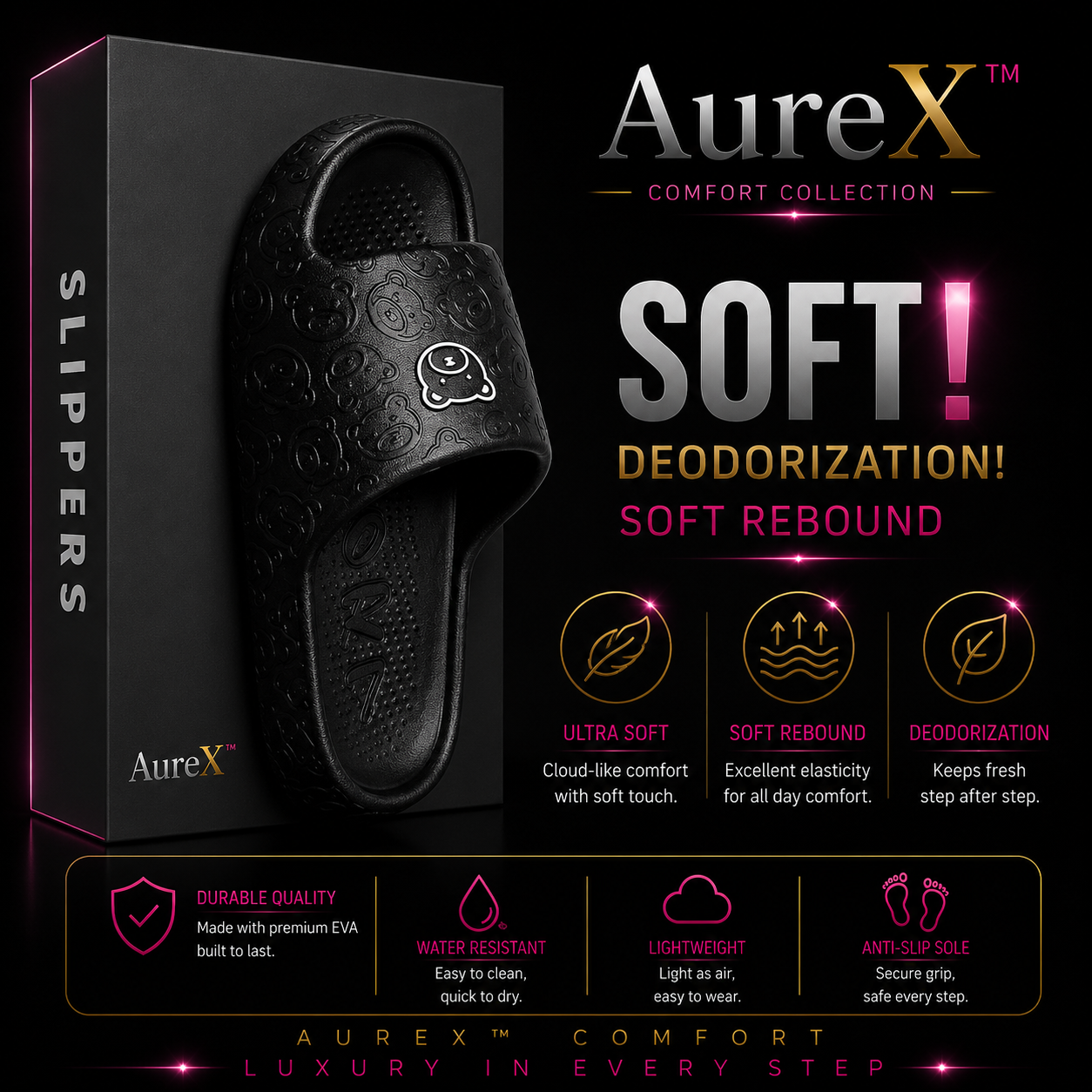 AureX™ Summer EVA Non-Slip Slippers