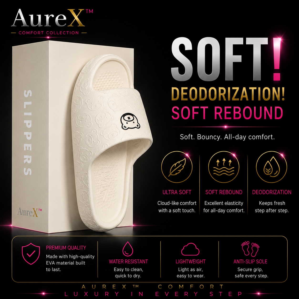 AureX™ Summer EVA Non-Slip Slippers