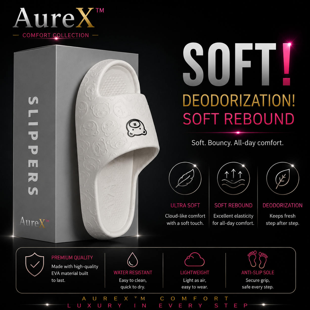 AureX™ Summer EVA Non-Slip Slippers