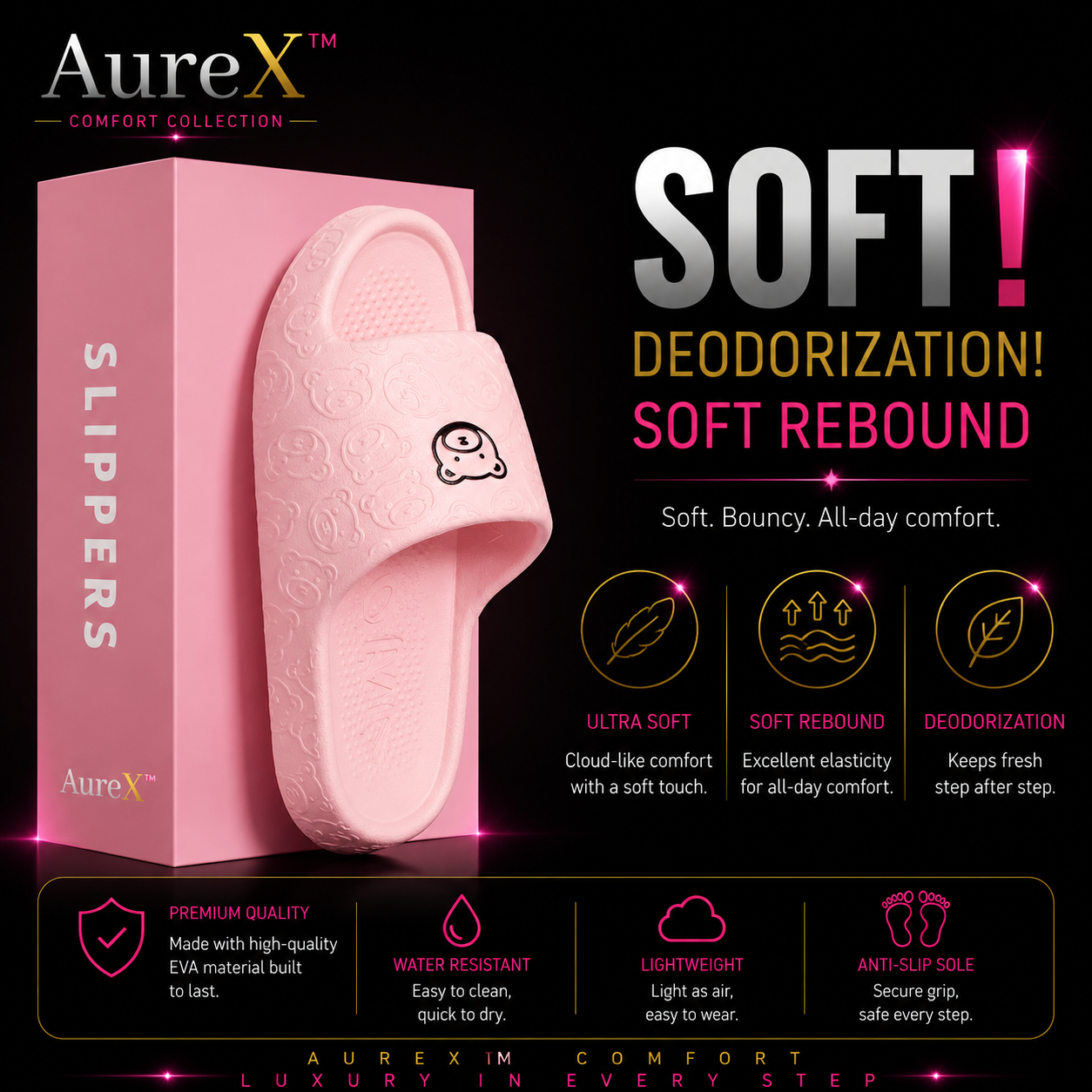 AureX™ Summer EVA Non-Slip Slippers