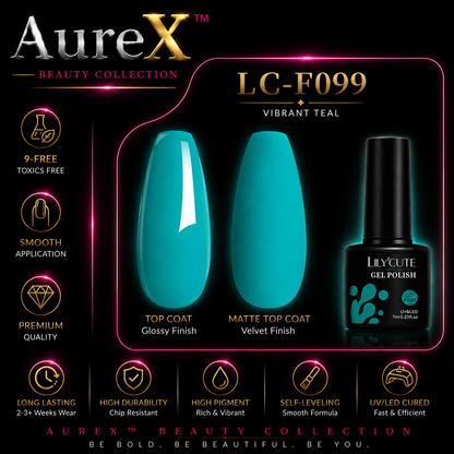 AureX™ 129-Color Gel Nail Set