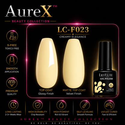 AureX™ 129-Color Gel Nail Set