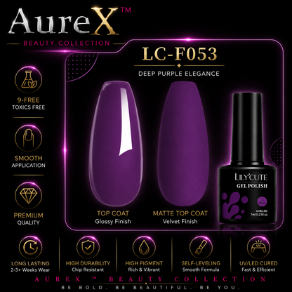 AureX™ 129-Color Gel Nail Set