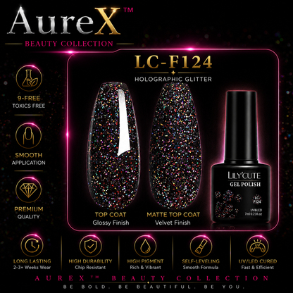 AureX™ 129-Color Gel Nail Set