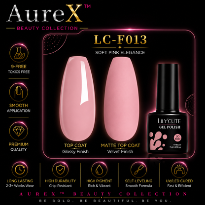AureX™ 129-Color Gel Nail Set