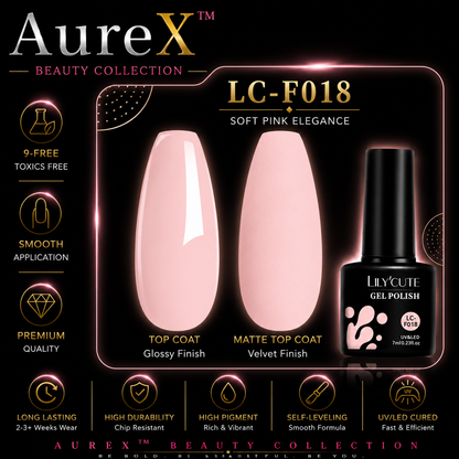 AureX™ 129-Color Gel Nail Set