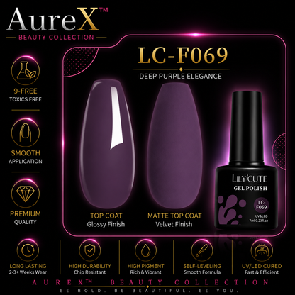 AureX™ 129-Color Gel Nail Set