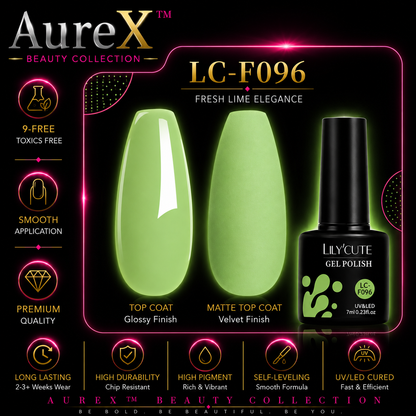 AureX™ 129-Color Gel Nail Set