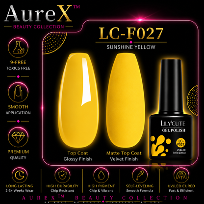AureX™ 129-Color Gel Nail Set