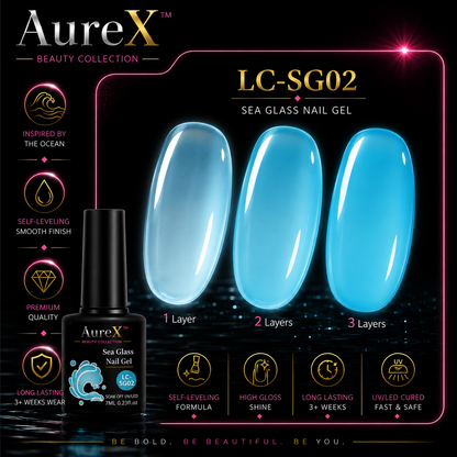 AureX™ 129-Color Gel Nail Set