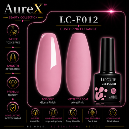 AureX™ 129-Color Gel Nail Set