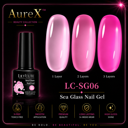 AureX™ 129-Color Gel Nail Set