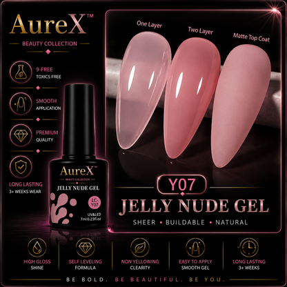 AureX™ 129-Color Gel Nail Set