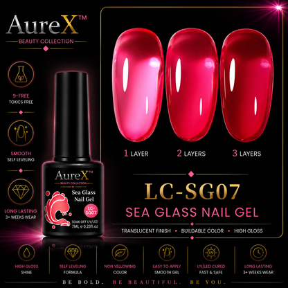 AureX™ 129-Color Gel Nail Set