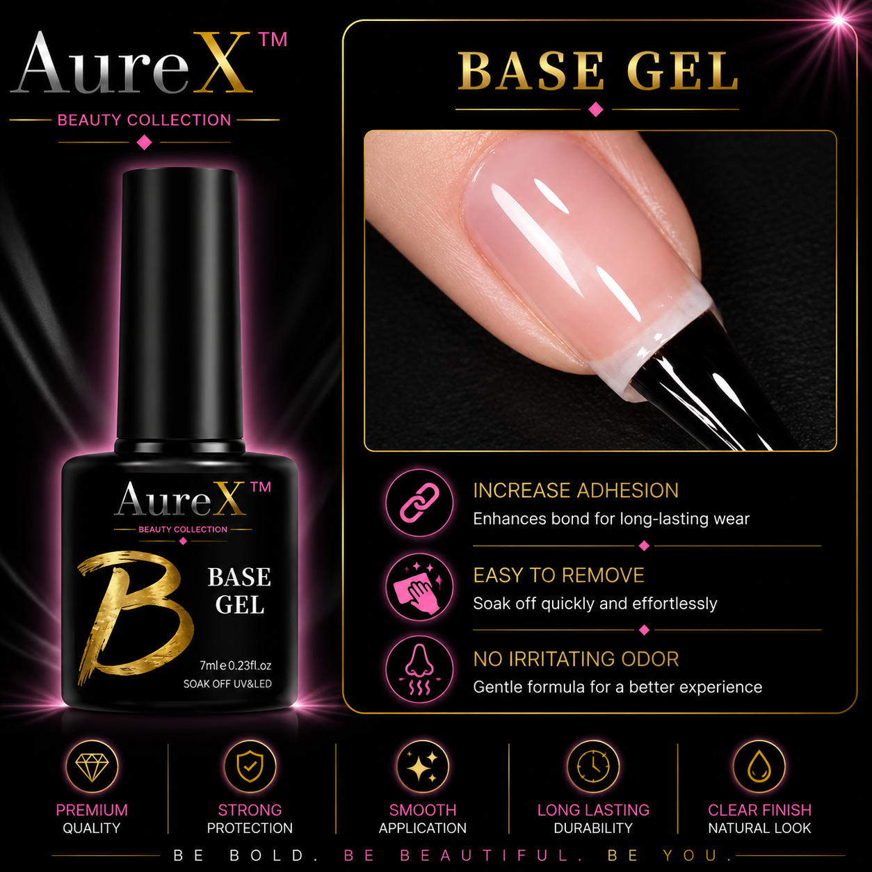 AureX™ 129-Color Gel Nail Set