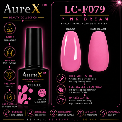AureX™ 129-Color Gel Nail Set