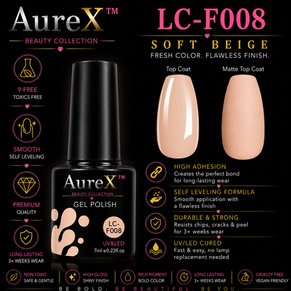 AureX™ 129-Color Gel Nail Set