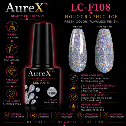 AureX™ 129-Color Gel Nail Set