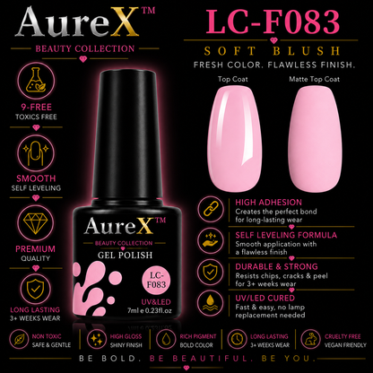 AureX™ 129-Color Gel Nail Set