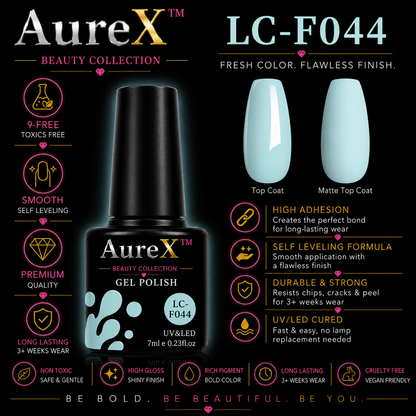 AureX™ 129-Color Gel Nail Set