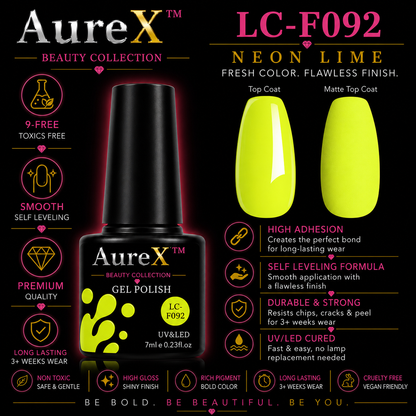 AureX™ 129-Color Gel Nail Set