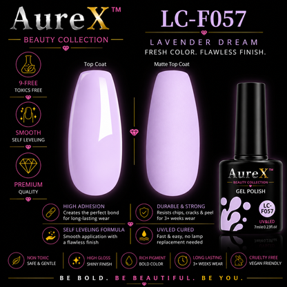 AureX™ 129-Color Gel Nail Set