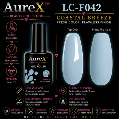 AureX™ 129-Color Gel Nail Set