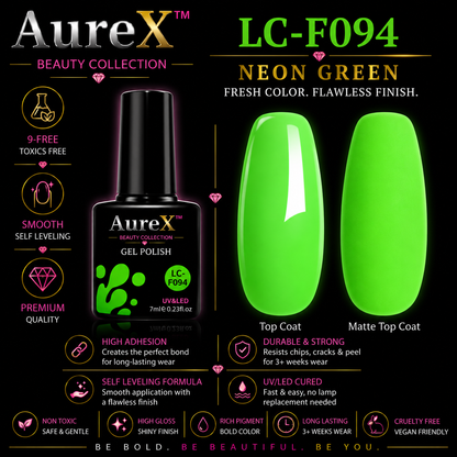 AureX™ 129-Color Gel Nail Set