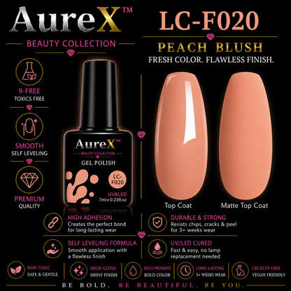 AureX™ 129-Color Gel Nail Set