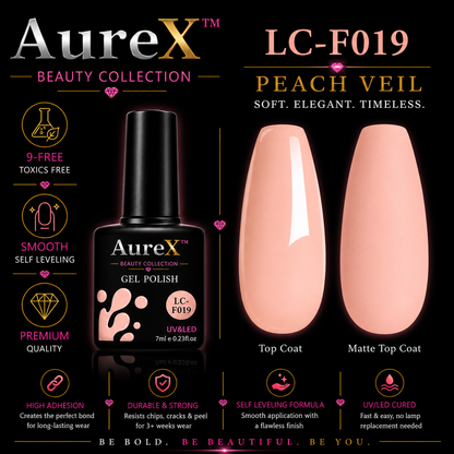 AureX™ 129-Color Gel Nail Set