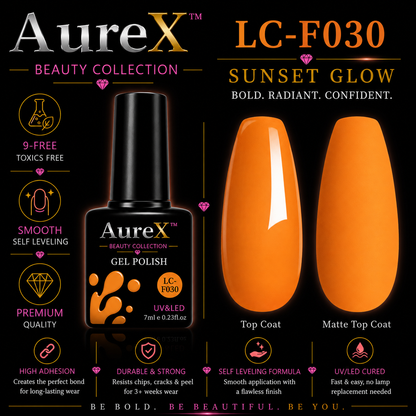 AureX™ 129-Color Gel Nail Set