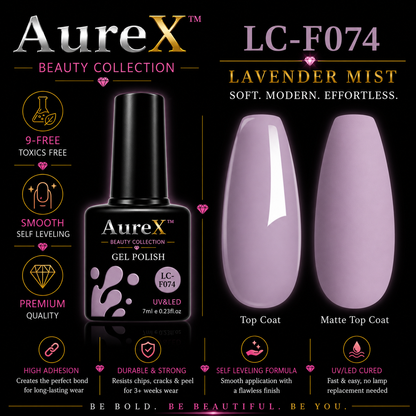 AureX™ 129-Color Gel Nail Set